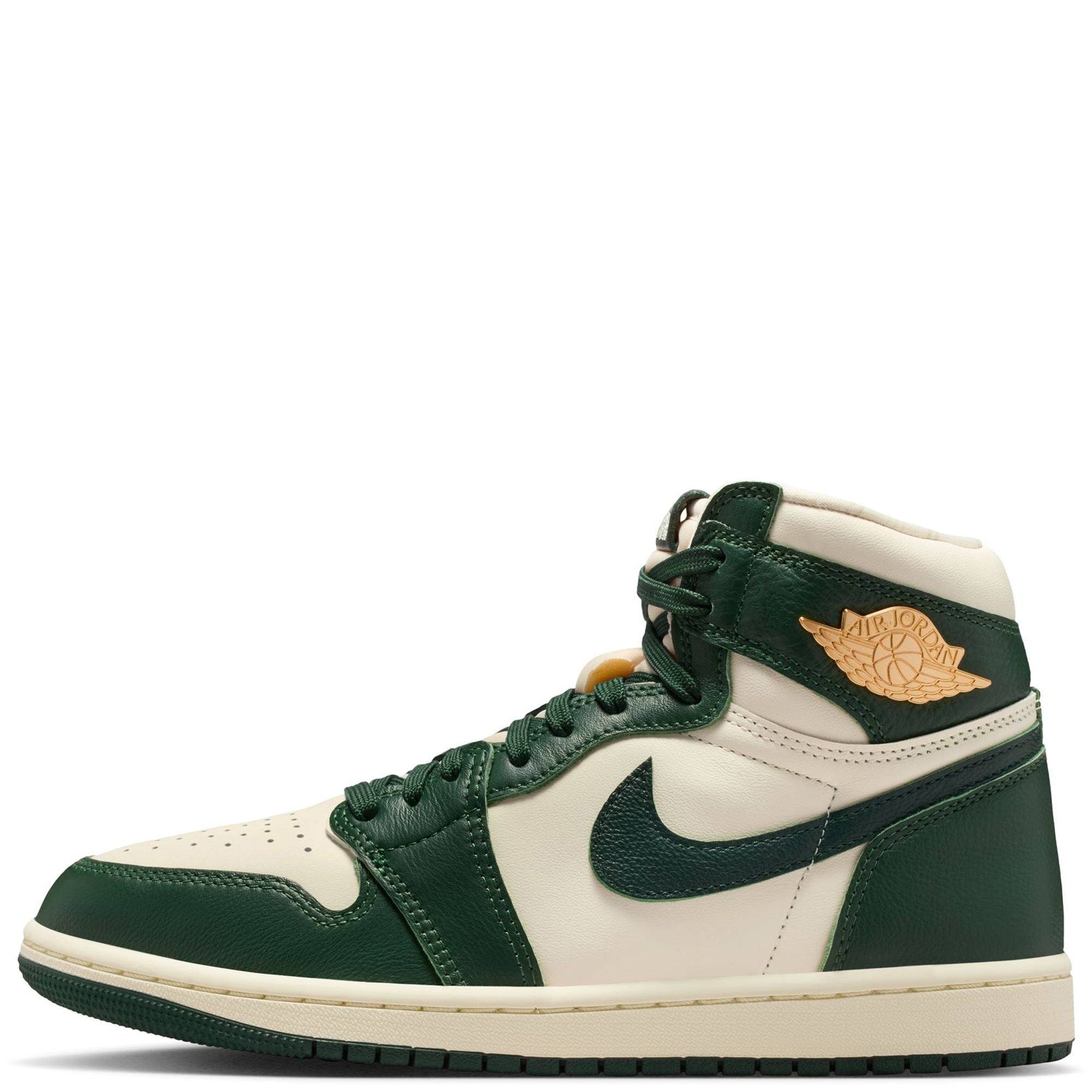 Women's Air Jordan 1 HI OG Pale Ivory/pro Green-fir (fd2596 101) Sneakers - Premium Brand Shoes for Men and Women