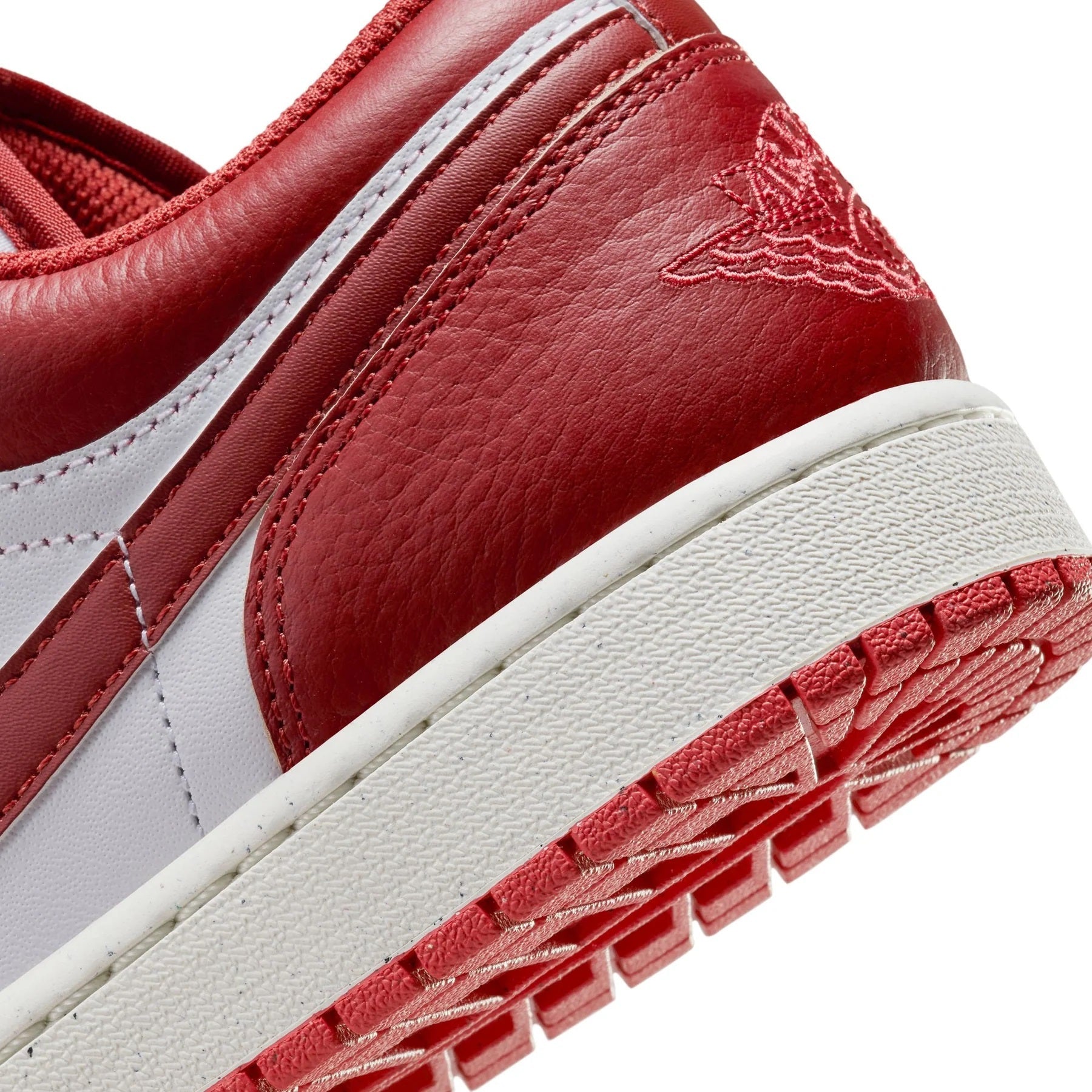 Men's Jordan 1 Low White/dune Red-lobster-sail (fj3459 160) Sneakers - Premium Brand Shoes for Men and Women