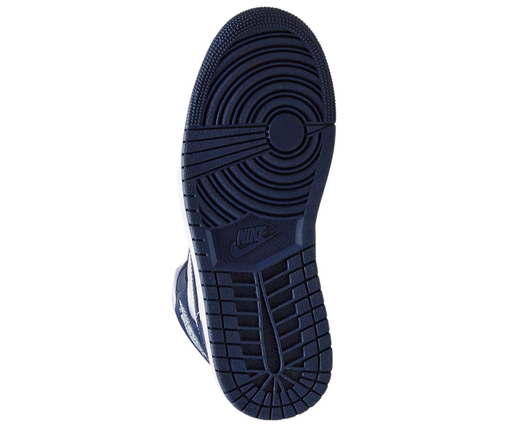 Women's Air Jordan 1 Mid SE Football Grey/midnight Navy (fz8777 044) Sneakers - Premium Brand Shoes for Men and Women