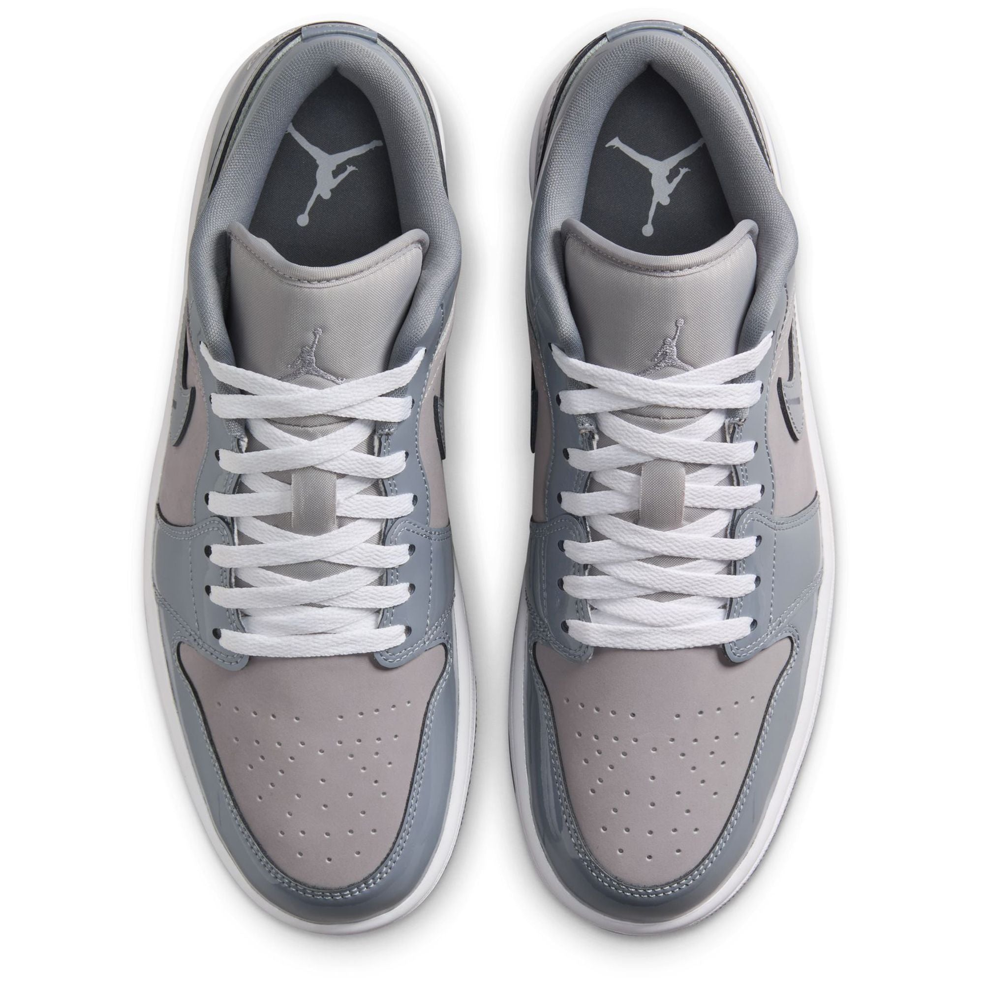Men's Jordan 1 Low SE Medium Grey/cool Grey-white (hf3148 011) Sneakers - Premium Brand Shoes for Men and Women