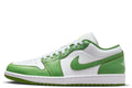 Men's Jordan 1 Low SE White/chlorophyll-lightening (hf4823 100) Sneakers - Premium Brand Shoes for Men and Women