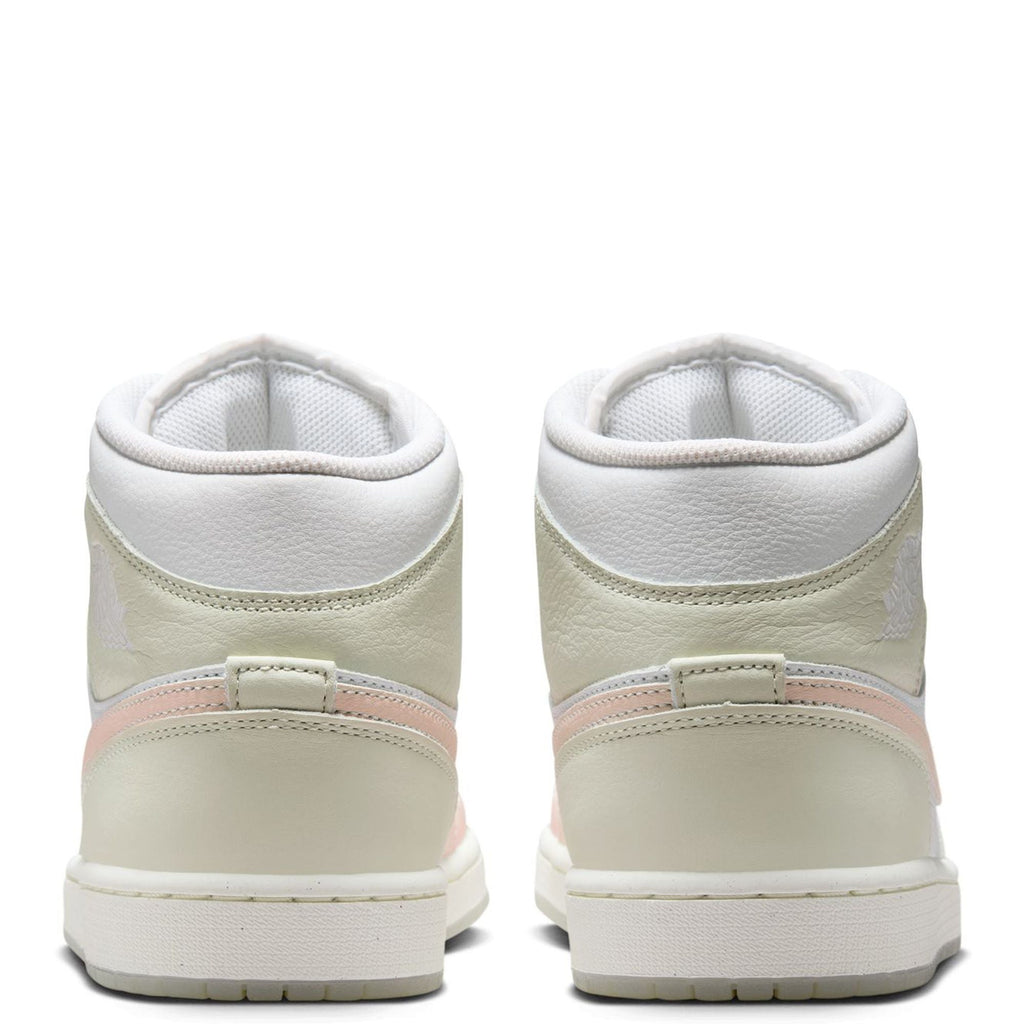 Men's Jordan 1 Mid SE White/guava Ice-sea Glass (hj6654 100) Sneakers - Premium Brand Shoes for Men and Women
