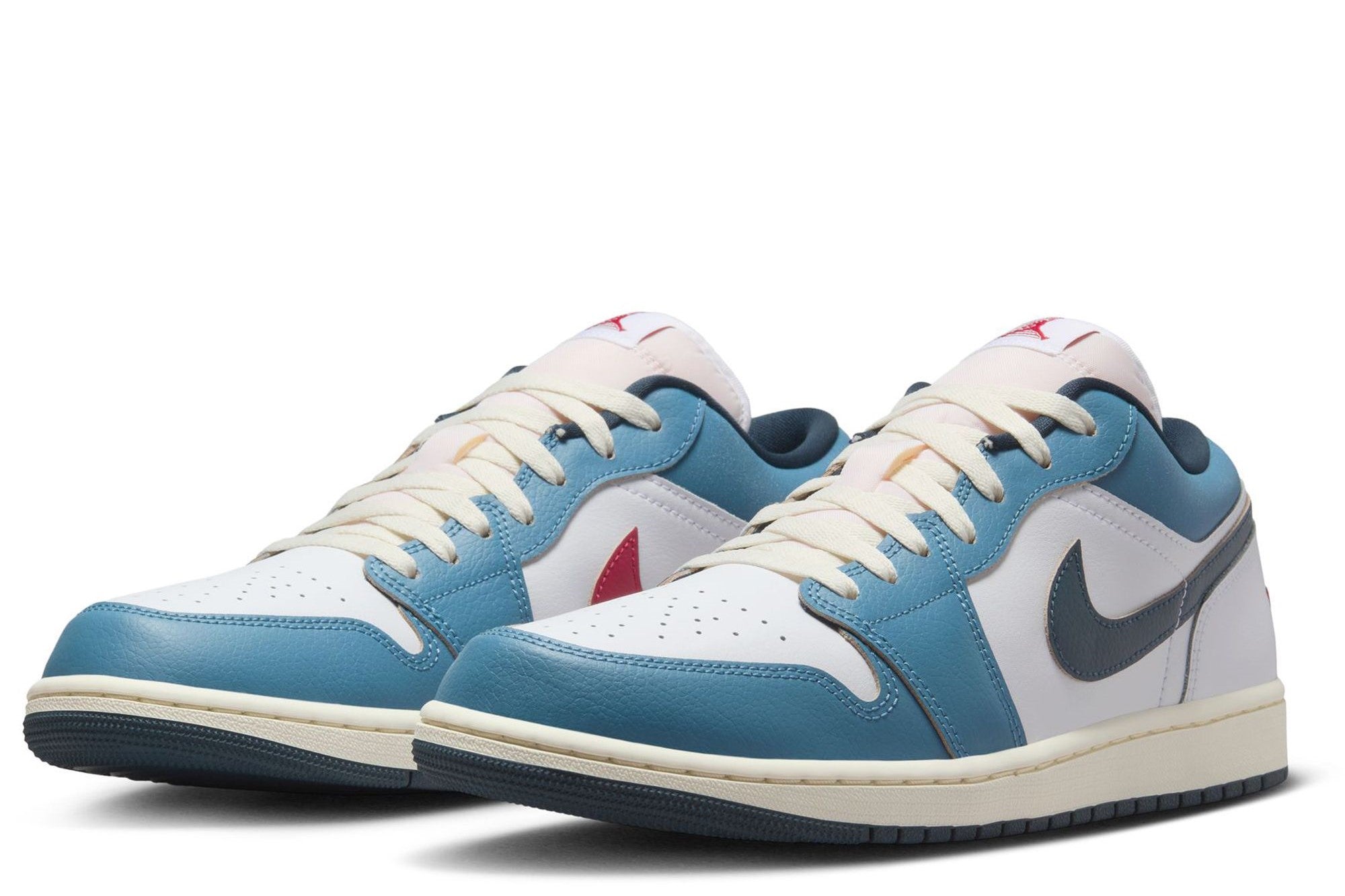 Men's Jordan 1 Low SE "motion" White/armory Navy-aegean Storm (hm3711 144) Sneakers - Premium Brand Shoes for Men and Women