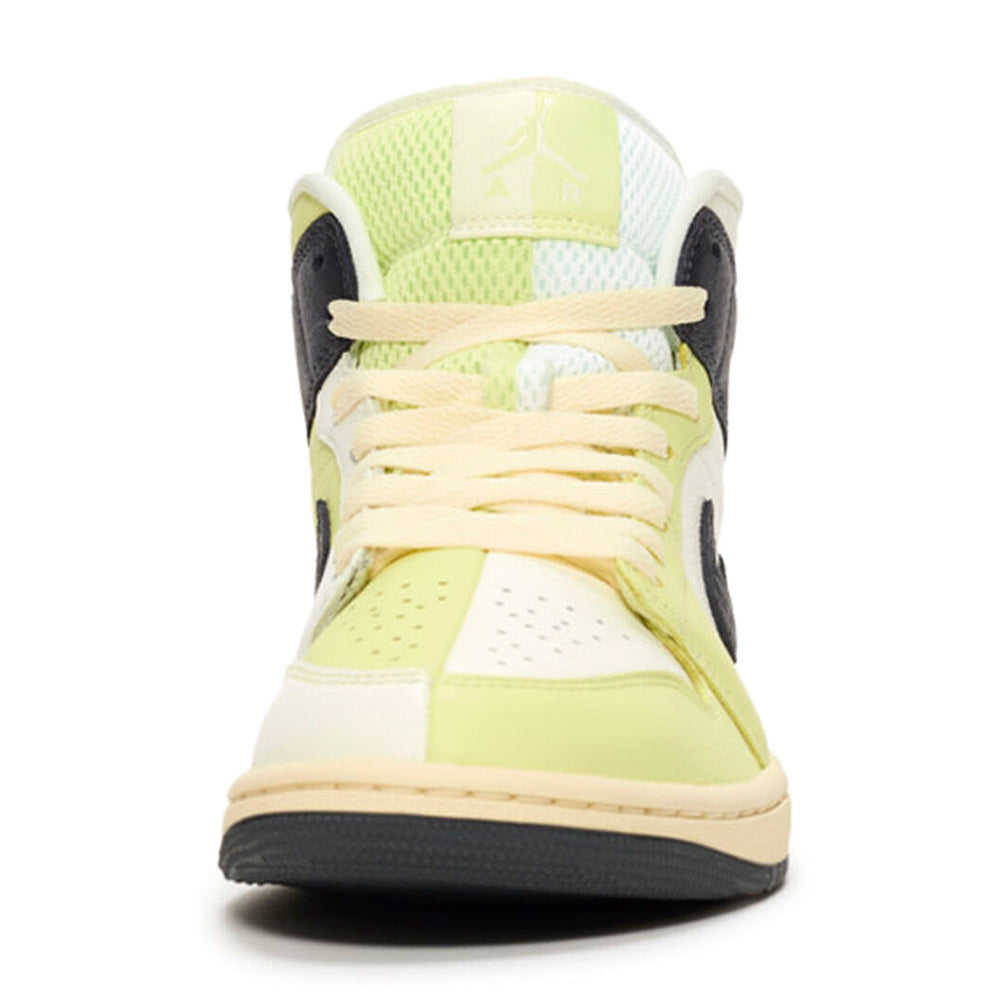Women's Air Jordan 1 Mid SE Sail/luminous Green-anthracite (hq3008 130) Sneakers - Premium Brand Shoes for Men and Women