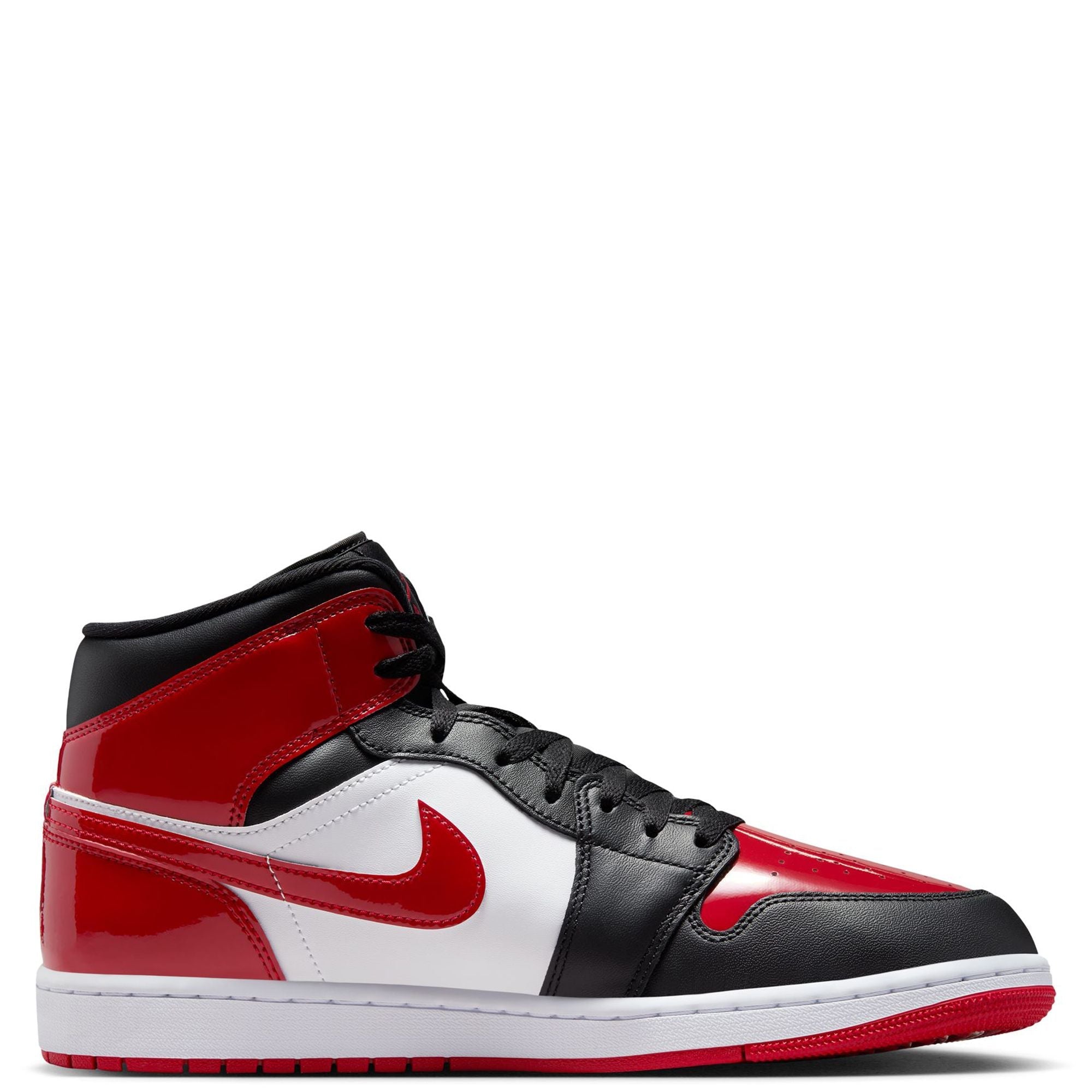 Men's Jordan 1 Mid SE Black/varsity Red-white (hv4091 006) Sneakers - Premium Brand Shoes for Men and Women
