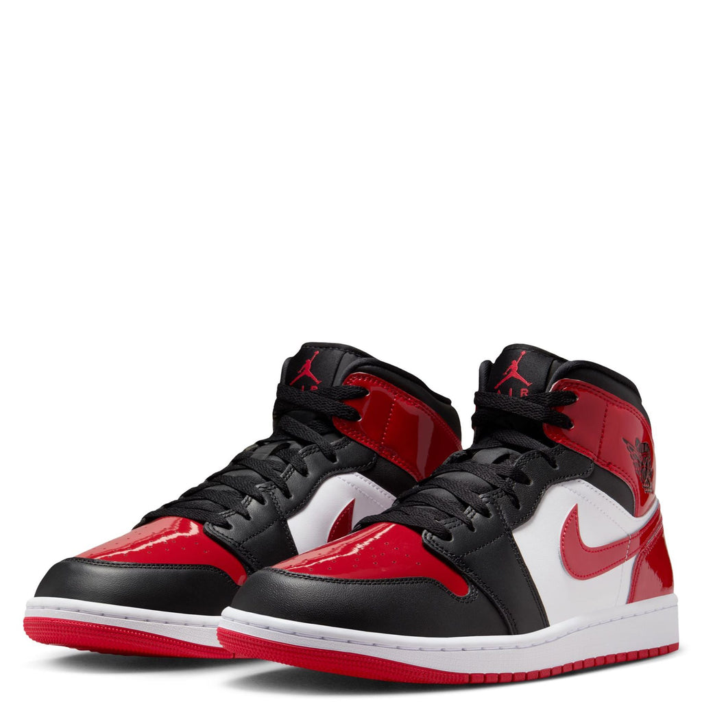 Men's Jordan 1 Mid SE Black/varsity Red-white (hv4091 006) Sneakers - Premium Brand Shoes for Men and Women