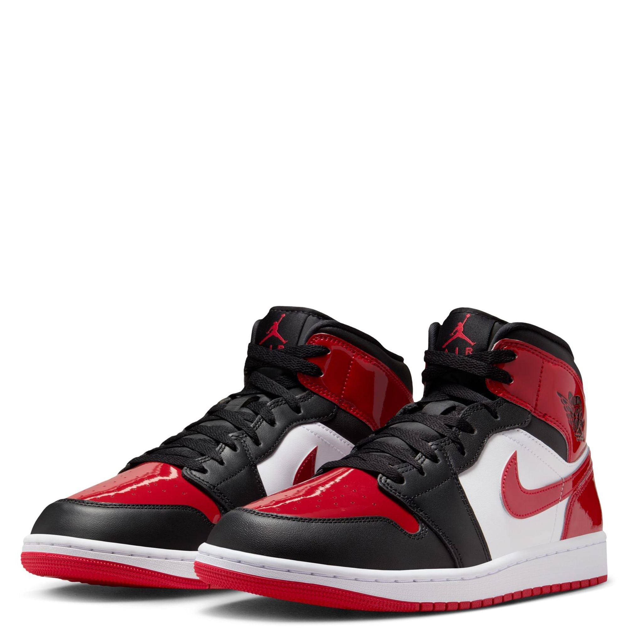 Men's Jordan 1 Mid SE Black/varsity Red-white (hv4091 006) Sneakers - Premium Brand Shoes for Men and Women