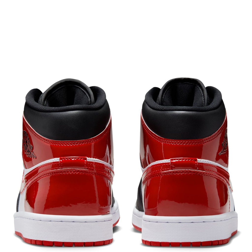 Men's Jordan 1 Mid SE Black/varsity Red-white (hv4091 006) Sneakers - Premium Brand Shoes for Men and Women