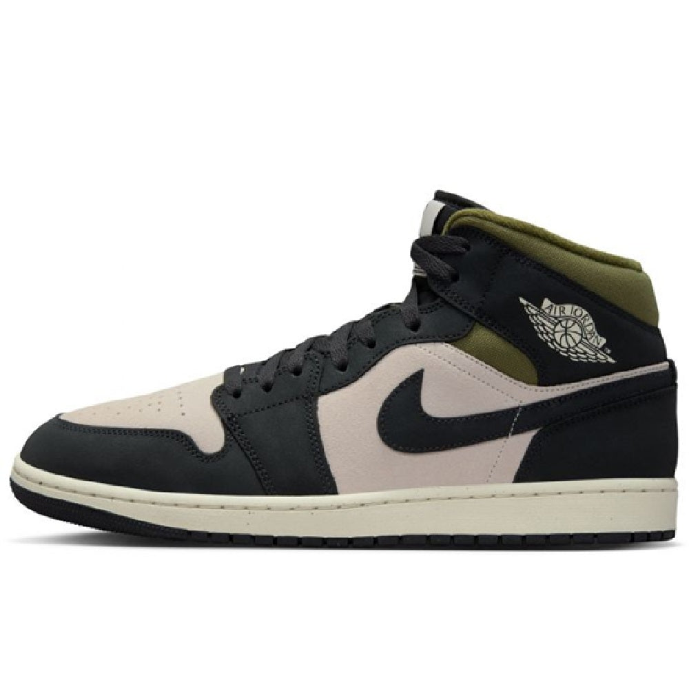 Men's Jordan 1 Mid SE LT Orewood Brn/off Noir (hv4091 102) Sneakers - Premium Brand Shoes for Men and Women