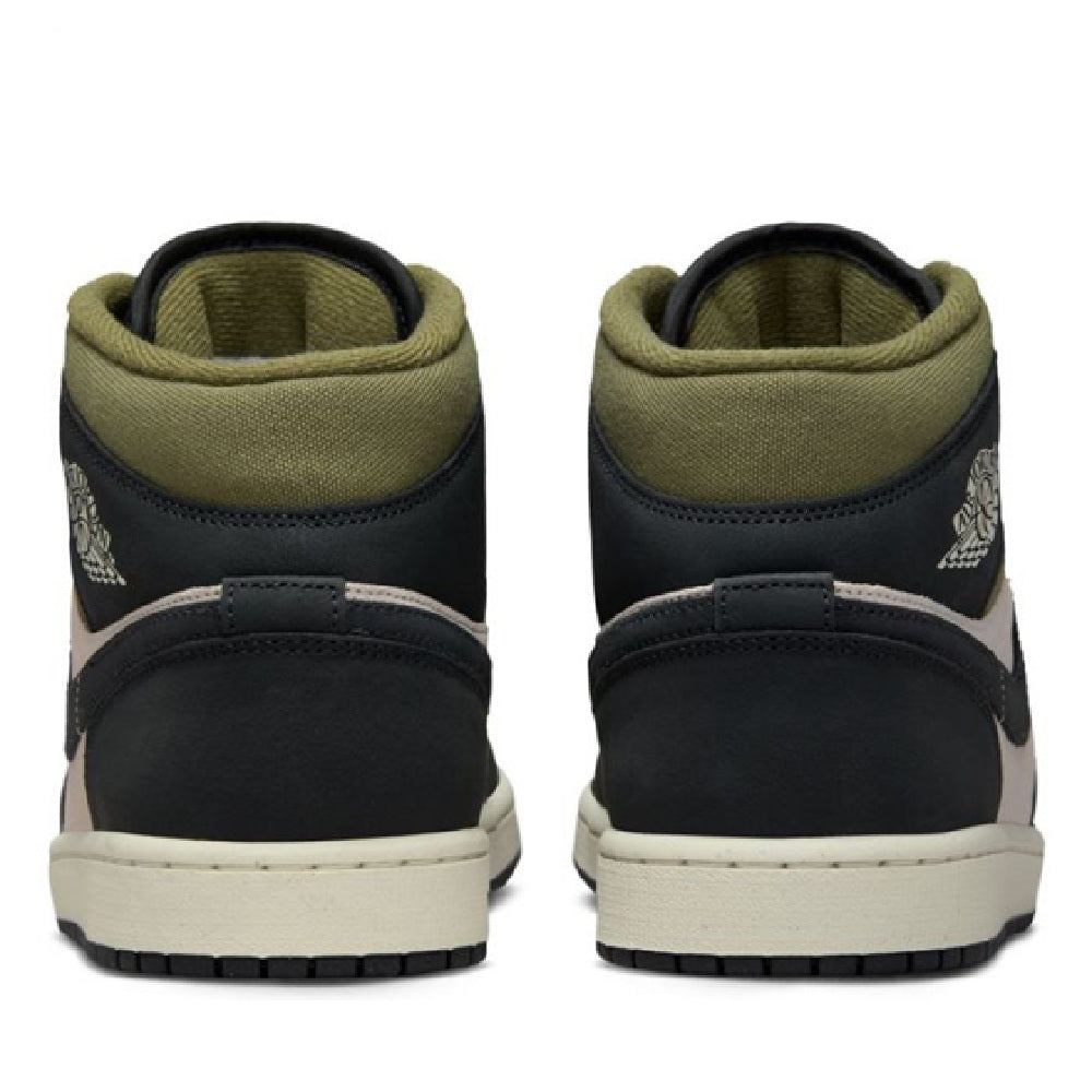 Men's Jordan 1 Mid SE LT Orewood Brn/off Noir (hv4091 102) Sneakers - Premium Brand Shoes for Men and Women