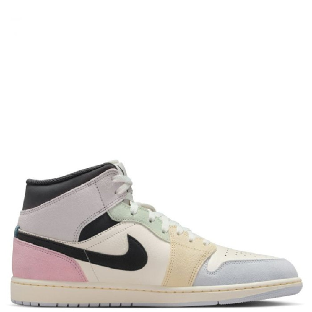 Men's Jordan 1 Mid SE Sail/iced Jade-anthracite (ib7110 100) Sneakers - Premium Brand Shoes for Men and Women
