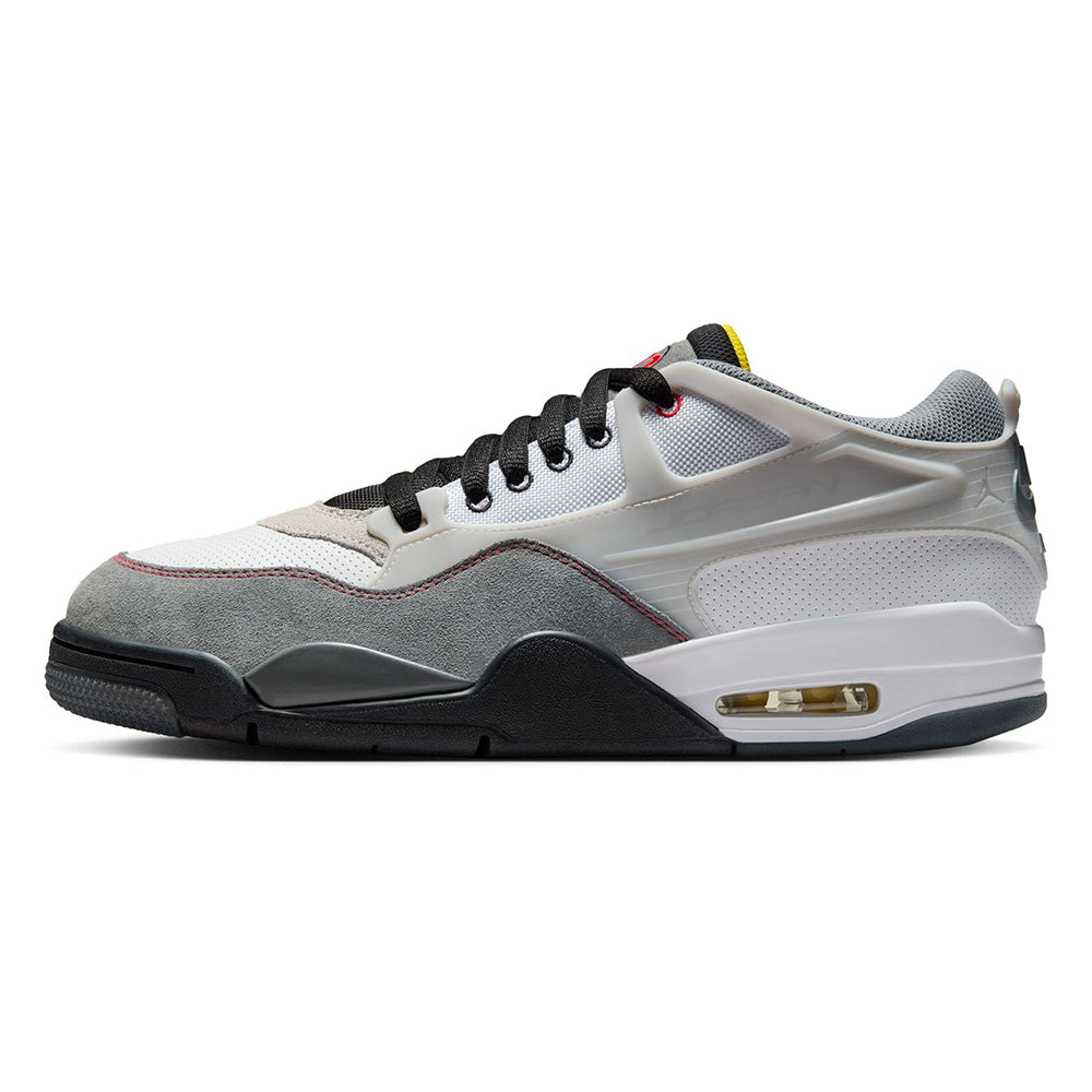 Men's Air Jordan 4 RM PRM White/fire Red-black (ib8052 100) Sneakers - Premium Brand Shoes for Men and Women