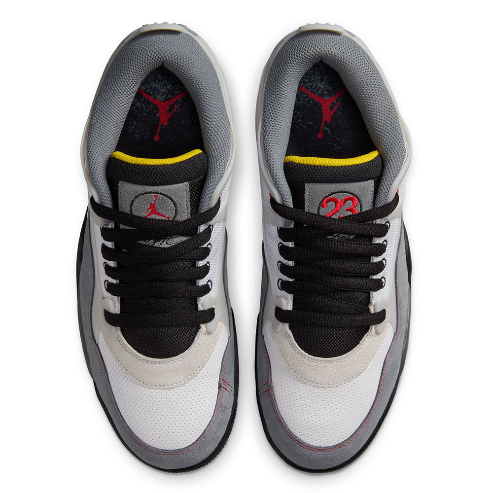 Men's Air Jordan 4 RM PRM White/fire Red-black (ib8052 100) Sneakers - Premium Brand Shoes for Men and Women