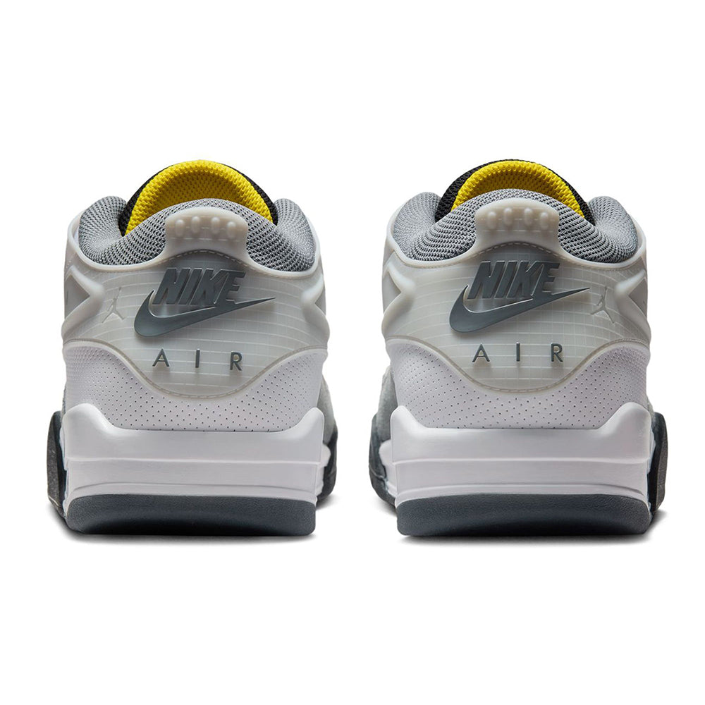Men's Air Jordan 4 RM PRM White/fire Red-black (ib8052 100) Sneakers - Premium Brand Shoes for Men and Women