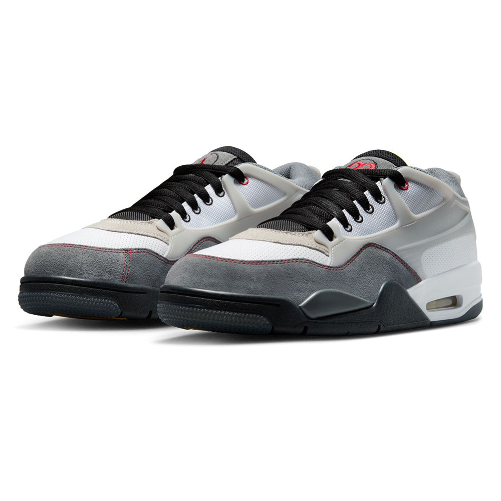 Men's Air Jordan 4 RM PRM White/fire Red-black (ib8052 100) Sneakers - Premium Brand Shoes for Men and Women