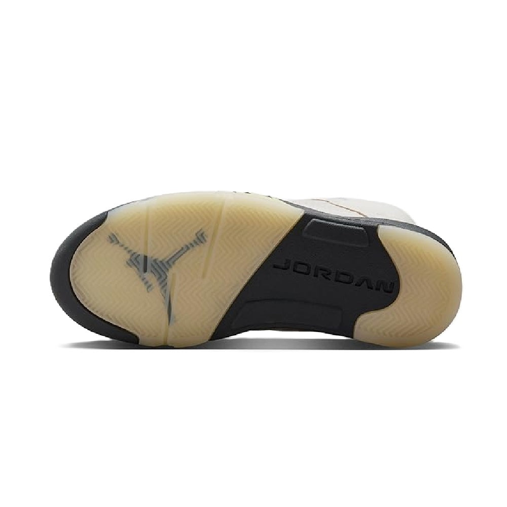 Women's Air Jordan 5 Retro Sail/luminous Green-anthracite (im7592 130) Sneakers - Premium Brand Shoes for Men and Women