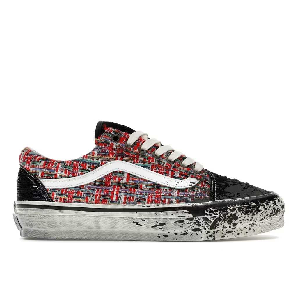 Vans Premium Old Skool Charms Red Black