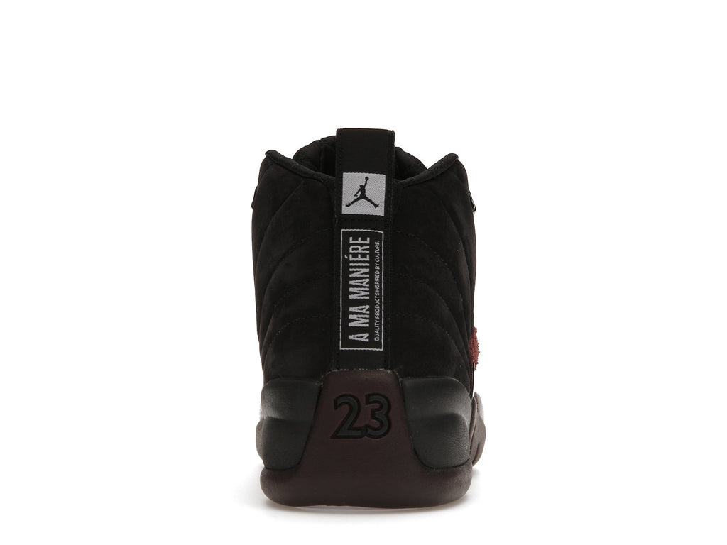 Air Jordan Retro 12 SP A Ma Maniére Black (W)