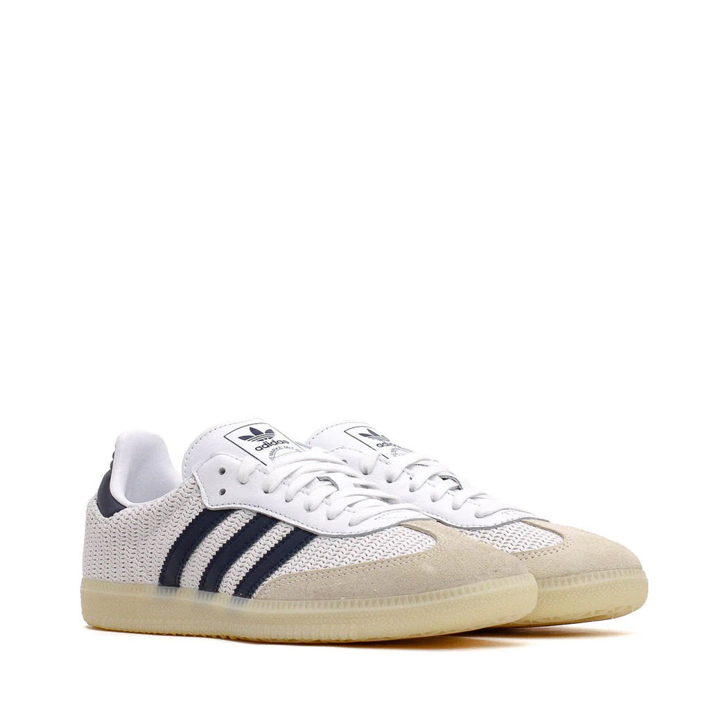 Men's Adidas Samba OG Footwear White/night Indigo-cream White (jh5633) Sneakers - Premium Brand Shoes for Men and Women