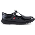 Kickers Kick T-Bar Patent Leather Junior